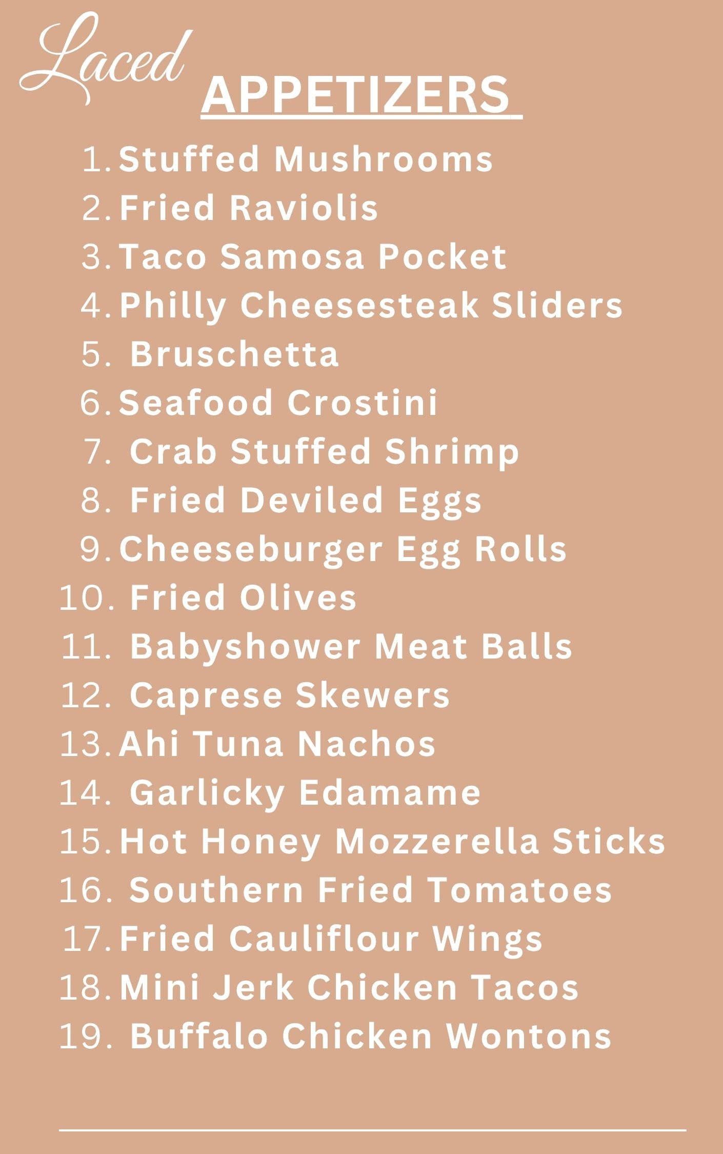 LACED  COOK BOOK - Digital Recipe Collection 200+ pages!